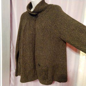 Swing Style Shrug Cardigan 2 Top Buttons Acrylic